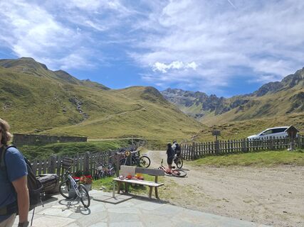 Photo de Pablo le long du parcours
