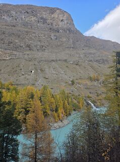 Photo de Helen le long du parcours