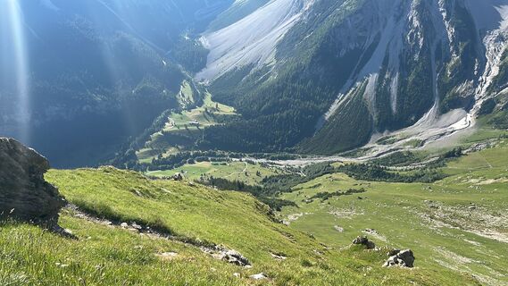 Foto de Bene Schadel a lo largo del recorrido
