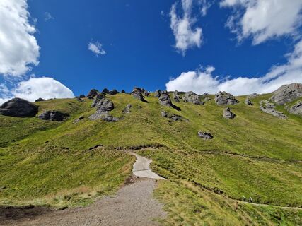 Foto de Hende Sándor a lo largo del recorrido