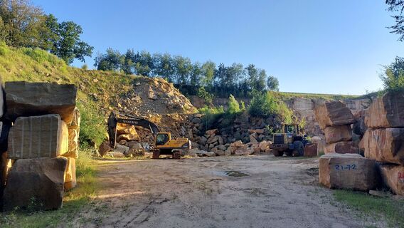 Steinbruch in Herrenleite