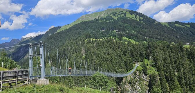 Foto von Lisa Staudinger entlang der Tour