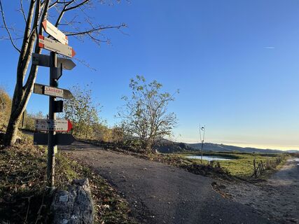 Foto von Andrea Fraccaroli entlang der Tour
