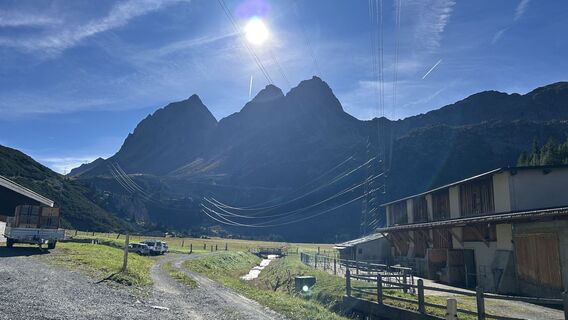 Foto von Rolf Limacher entlang der Tour