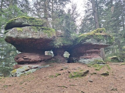 Foto von Katharina entlang der Tour