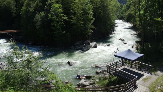 0.4 km Saalach bei Lofer
