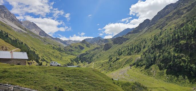 Foto von Franco Fabro entlang der Tour