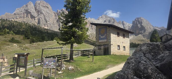Foto de Darija Forgač a lo largo del recorrido