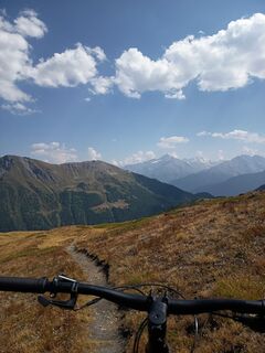 Foto von Aner entlang der Tour