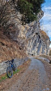 Foto de Fabrizi Mellano a lo largo del recorrido