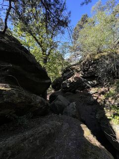 Photo de Paul le long du parcours