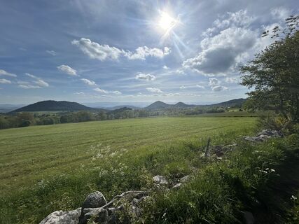 Photo de Andi Felix le long du parcours