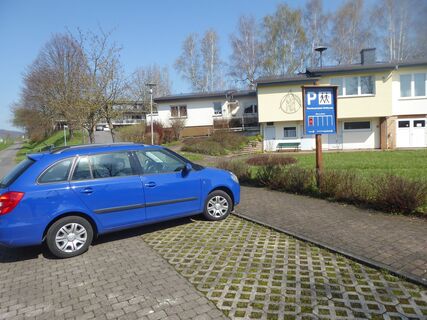 Parkplatz in Wolfterode
