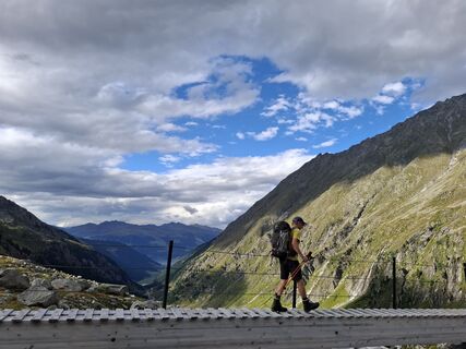 Fotografia z B. L. na trase