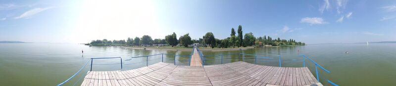 Balatonbereny Strandbad Panorama 360 Grad