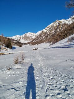 Photo de Alessandro Casapietra le long du parcours