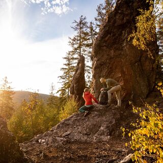 Wanderung entlang der Gipfel- und Aussichtstour Bad Tabarz