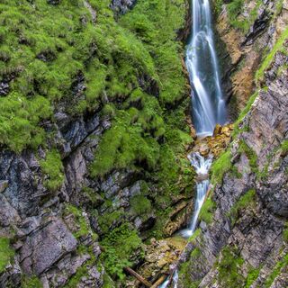 Wasserfall in der Reichenbachklamm