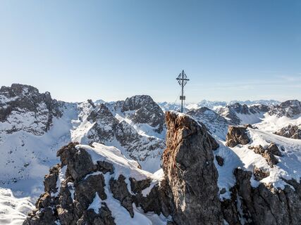 Gipfelkreuz auf der Schöttnerspitze