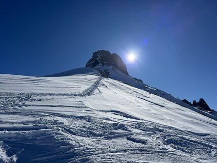 Foto de Andreas Kieß a lo largo del recorrido