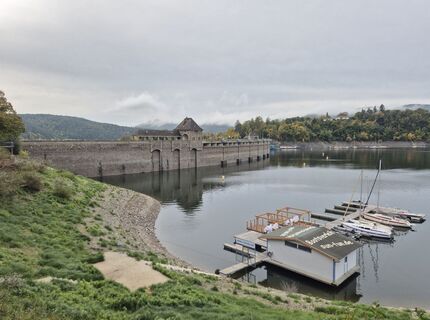Zdjęcie z Christian Arens wzdłuż trasy