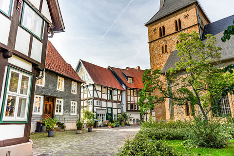 Gütersloh Kirchring mit Apostelkirche