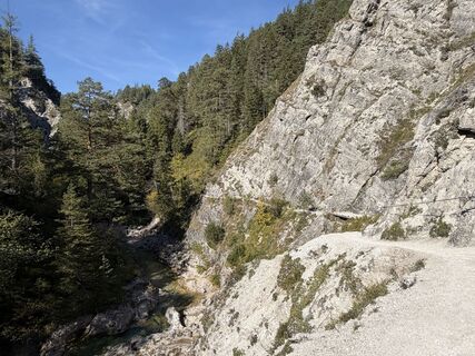 Photo de Johannes Lehner le long du parcours