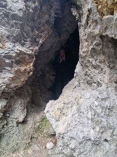 Foto de Christina Fröhlich a lo largo del recorrido