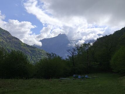 Photo de Guido Lovati le long du parcours