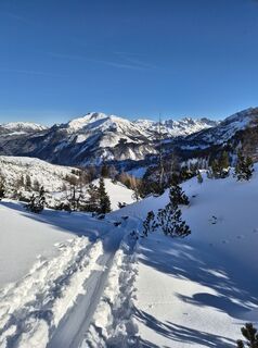 Foto von Arnulf Müller entlang der Tour