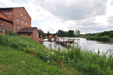 Ehemalige Mühle mit Schweddrich in Sallmannshausen