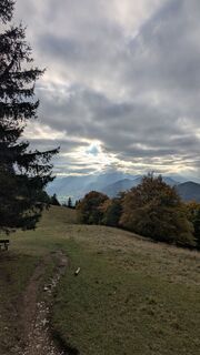 Photo de W.K. le long du parcours