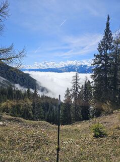 Photo de Florian le long du parcours