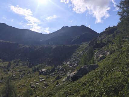 Foto de marco conte a lo largo del recorrido