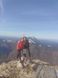 Foto von Johannes Grießler entlang der Tour