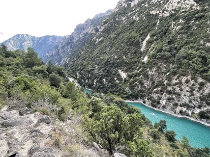 Foto von Bettina Duldner entlang der Tour