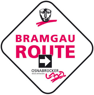 Beschilderung Bramgau Route