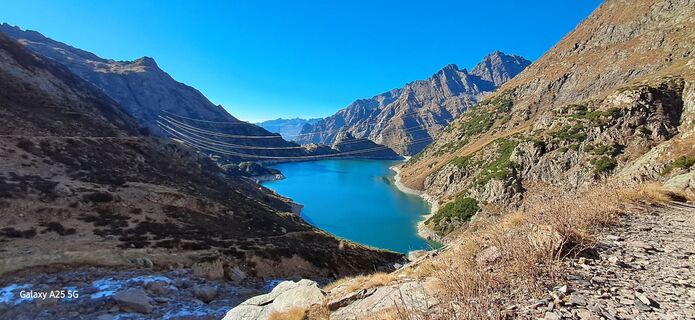 Foto von Vv Savoldelli entlang der Tour