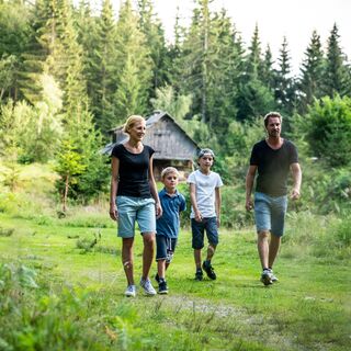Familienwanderung am Slow Trail Mirnock