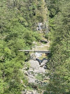 Foto von Gianberto Zilli entlang der Tour