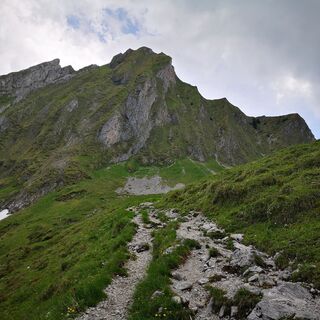 Aufstieg Leiterepass - Wasserscheide-Stockhorn