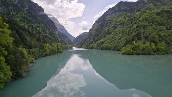 Foto von Bike Rider entlang der Tour