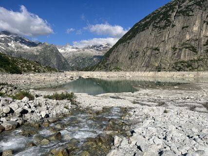 Photo de Simon Grossen le long du parcours
