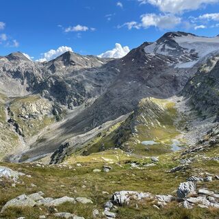 Blick zum Monte Moro Pass