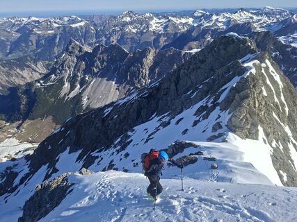 Foto de Karl-Heinz Martin a lo largo del recorrido
