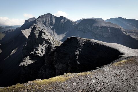 Ofen (2872 m) mit Piz Segnas im Hintergrund