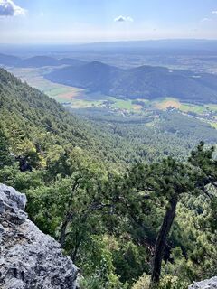 Photo de Marlies Berwein le long du parcours