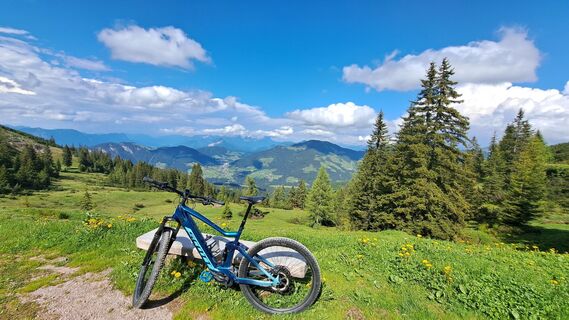 E Bike Schatzberg Auffach © Wildschönau Tourismus
