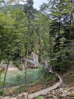 Foto von Felix entlang der Tour