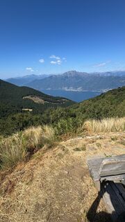 Photo de Samuel le long du parcours
